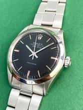 Thumbnail von Rolex Air King Serviced Air King 34mm Vintage Unrestored Black GILT Dial Ref 5500 5500