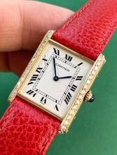 Thumbnail von Cartier Tank Louis Cartier ref 88105 Solid 18ct Gold Quarz Quartz 88105