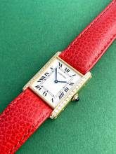 Thumbnail von Cartier Tank Louis Cartier ref 88105 Solid 18ct Gold Quarz Quartz 88105