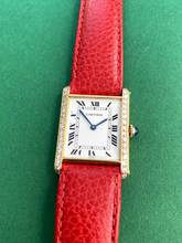 Thumbnail von Cartier Tank Louis Cartier ref 88105 Solid 18ct Gold Quarz Quartz 88105