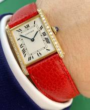 Thumbnail von Cartier Tank Louis Cartier ref 88105 Solid 18ct Gold Quarz Quartz 88105