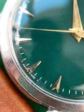 Thumbnail von Omega Classic Serviced Vintage 35mm Handwinding Custom Green Dial 2608 2608