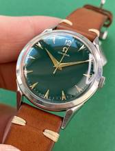 Thumbnail von Omega Classic Serviced Vintage 35mm Handwinding Custom Green Dial 2608 2608