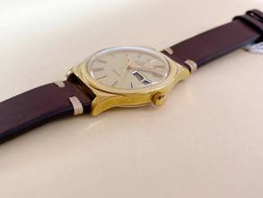 Thumbnail von Omega Genève Serviced Geneve Day Date 36mm Vintage Automatic Automatik Structured Dial 1660169 1660169