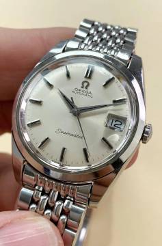  Omega Seamaster Beautifull 35mm Seamaster Vintage Automatic Automatik Steel Strap 166010 166010 