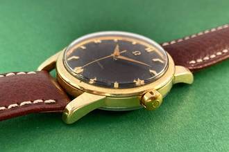 Thumbnail von Omega Seamaster Black Restored Dial Seamaster Vintage Automatic Automatik 2846 2846