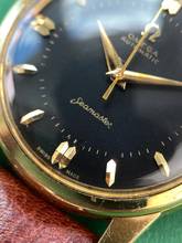 Thumbnail von Omega Seamaster Black Restored Dial Seamaster Vintage Automatic Automatik 2846 2846
