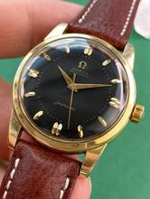 Thumbnail von Omega Seamaster Black Restored Dial Seamaster Vintage Automatic Automatik 2846 2846
