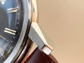 Thumbnail von Omega Seamaster Vintage Automatic Automatik Date Black Restored Dial 166003 166003