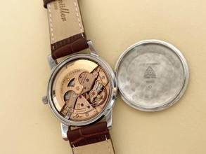 Thumbnail von Omega Seamaster Vintage Automatic Automatik Date Black Restored Dial 166003 166003