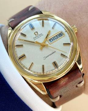  Omega Seamaster Serviced Seamaster 36mm Vintage Automatic Automatik Day Date 166032 168023 