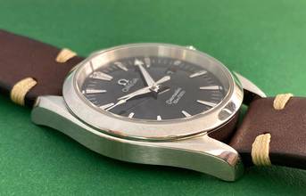 Thumbnail von Omega Seamaster Aqua Terra 36mm Quartz Quarz Black Dial 2518