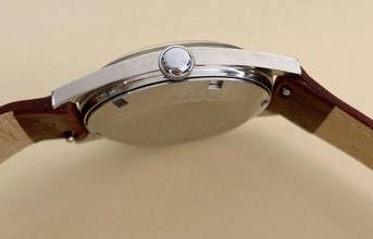 Thumbnail von Omega Genève Vintage Automatic Automatik Blue Dial Orange Hand 166041 166041