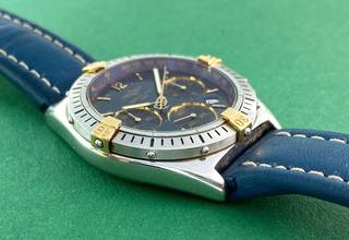 Thumbnail von Breitling Sextant Blaues Ziffernblatt Blue Dial Vintage D55045 D55045
