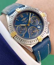 Thumbnail von Breitling Sextant Blaues Ziffernblatt Blue Dial Vintage D55045 D55045