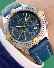 Thumbnail von Breitling Sextant Blaues Ziffernblatt Blue Dial Vintage D55045 D55045