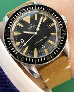  Omega Seamaster 300 Diver Big Triangle Vintage Automatic Automatik 165024 165024 