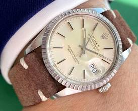 Thumbnail von Rolex Datejust Serviced Datejust 36mm Vintage Tritium ref 16030 Cream Dial 16030