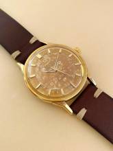 Thumbnail von Omega Constellation Serviced Constellation 14ct Solid Gold Pie Pan Automatic Tropical 167005 167005