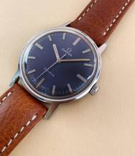 Thumbnail von Omega Genève Vintage Blue Dial Beautiful Tritium Toffee Lume 135070