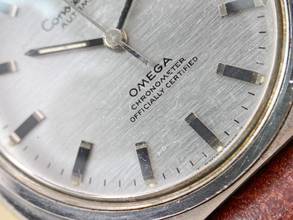 Thumbnail von Omega Constellation Vintage Automatic Automatik Structured Dial Tank Case 168042 166056