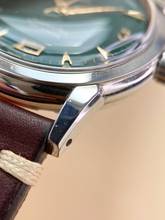 Thumbnail von Omega Seamaster Serviced Seamaster Calendar Vintage Automatic Automatik Custom Green Dial 2627 2627