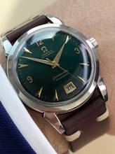 Thumbnail von Omega Seamaster Serviced Seamaster Calendar Vintage Automatic Automatik Custom Green Dial 2627 2627