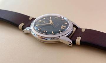 Thumbnail von Omega Seamaster Serviced Seamaster Calendar Vintage Automatic Automatik Custom Green Dial 2627 2627