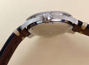 Thumbnail von Omega Seamaster Serviced Seamaster 60 Vintage Automatic Automatik Diver Big Crown 37mm 166062 166062