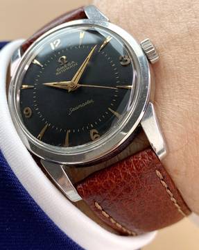Omega Seamaster Vintage Automatic Automatik Black Restored Dial 2846 2848