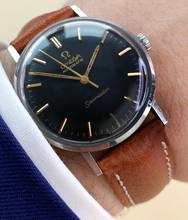Thumbnail von Omega Seamaster DeVille Pre De Ville Vintage Automatic Automatik Black Restored Dial