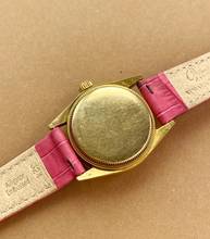 Thumbnail von Rolex Oyster Perpetual Solid Gold ref 6548 30mm Vintage Lady Damen Hexagonal Indices 6548