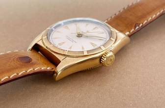 Thumbnail von Rolex Oyster Perpetual Vintage Oyster Perpetual Bubble Back ref 6011 Solid Gold 6011