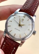 Thumbnail von Omega Seamaster Serviced Seamaster Vintage Automatic Automatik Honeycomb Waffle Dial 2767 2767