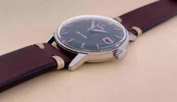 Thumbnail von Omega Seamaster Cosmic Serviced Seamaster Vintage Automatic Automatik Custom Green Dial 166002 565
