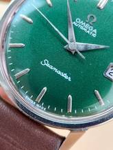 Thumbnail von Omega Seamaster Cosmic Serviced Seamaster Vintage Automatic Automatik Custom Green Dial 166002 565