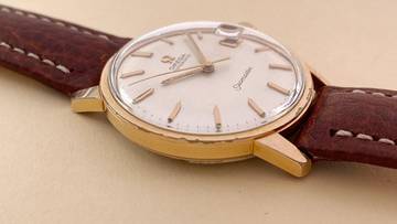 Thumbnail von Omega Seamaster Serviced Seamaster Vintage Automatic Automatik Rose Plated 166002 166002