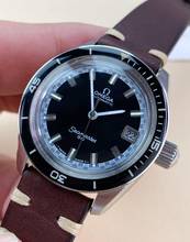 Thumbnail von Omega Seamaster 60 Vintage Automatic Automatik Diver Big Crown 166062 166062