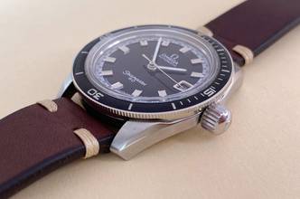 Thumbnail von Omega Seamaster 60 Vintage Automatic Automatik Diver Big Crown 166062 166062