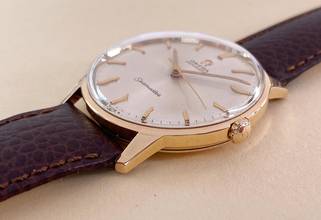 Thumbnail von Omega Seamaster Serviced Seamaster Vintage Automatic Automatik Solid ROSE GOLD 165001 165001