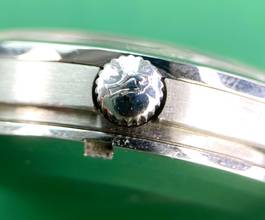 Thumbnail von IWC Ingenieur 36mm Ref 666 Automatic Automatik Steel Cream Dial Toffee Lume 666