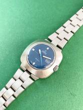 Thumbnail von Omega Genève Vintage Automatic Automatik Blue Dial Lady Damen Original Papers