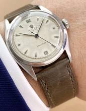 Thumbnail von Rolex Oyster Precision 34mm Vintage ref 6022 dating 1952 6022