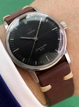 Omega Seamaster Serviced Seamaster 600 Vintage Companion Exotic Technical Dial 135011 135011