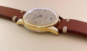 Thumbnail von Omega Seamaster Serviced Seamaster Vintage Automatic Automatik Honeycomb Dial Bumper 2757 2757
