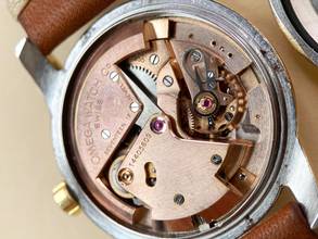 Thumbnail von Omega Seamaster Serviced Seamaster Vintage Automatic Automatik Honeycomb Dial Bumper 2757 2757