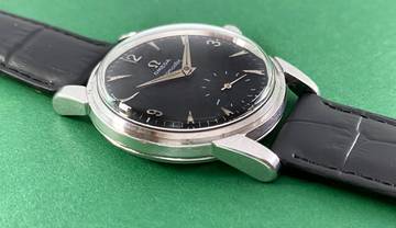 Thumbnail von Omega Seamaster Serviced Seamaster Vintage Black Restored Explorer Dial 2761 2759