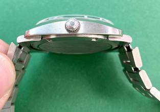Thumbnail von Omega Genève Vintage Automatic Automatik Blue Dial Original Papers 166081 166081