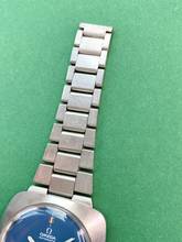 Thumbnail von Omega Genève Vintage Automatic Automatik Blue Dial Original Papers 166081 166081