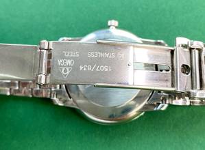 Thumbnail von Omega Classic 34mm Vintage Quarz Steel Strap